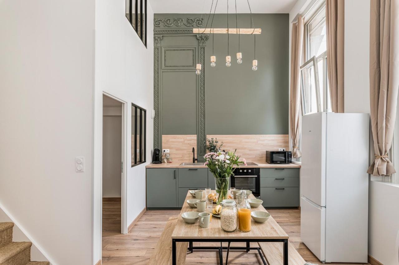 Charmant & Spacieux Appartement En Coeur De Ville Saint-Etienne  Dış mekan fotoğraf